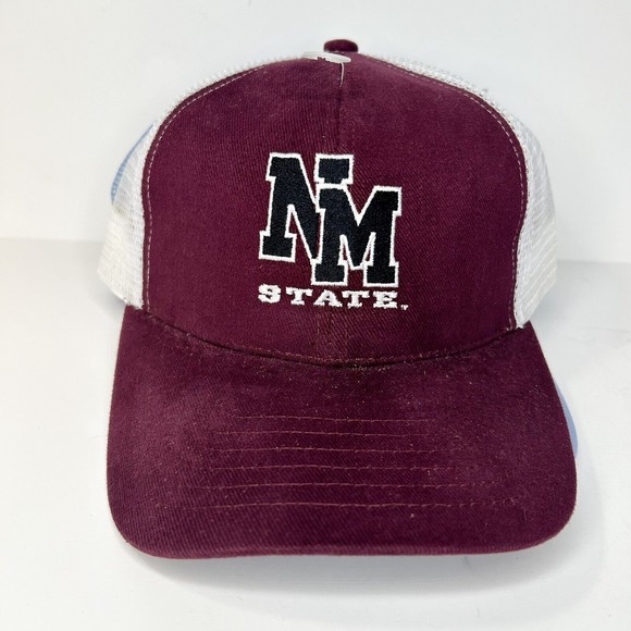 Hat Mens New Mexico State Trucker Hat Mesh - Picture 1 of 4